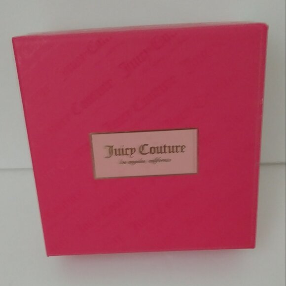 Juicy Couture Jewelry Rhinestone Necklace Earrings Set - Picture 2 of 14